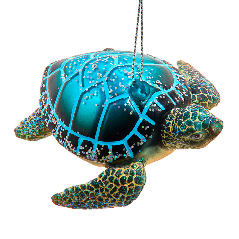 Glass Sea Turtle, 3.5"