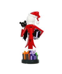 Disney Nightmare Before Christmas Jack Skellington with Wreath Nutcracker, 10