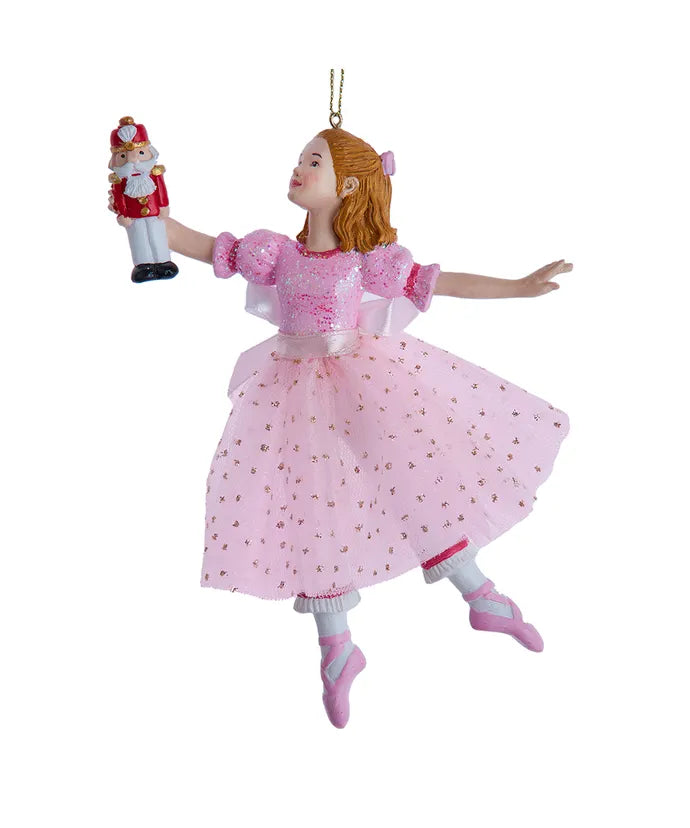 Nutcracker Suite Clara pink Ornament