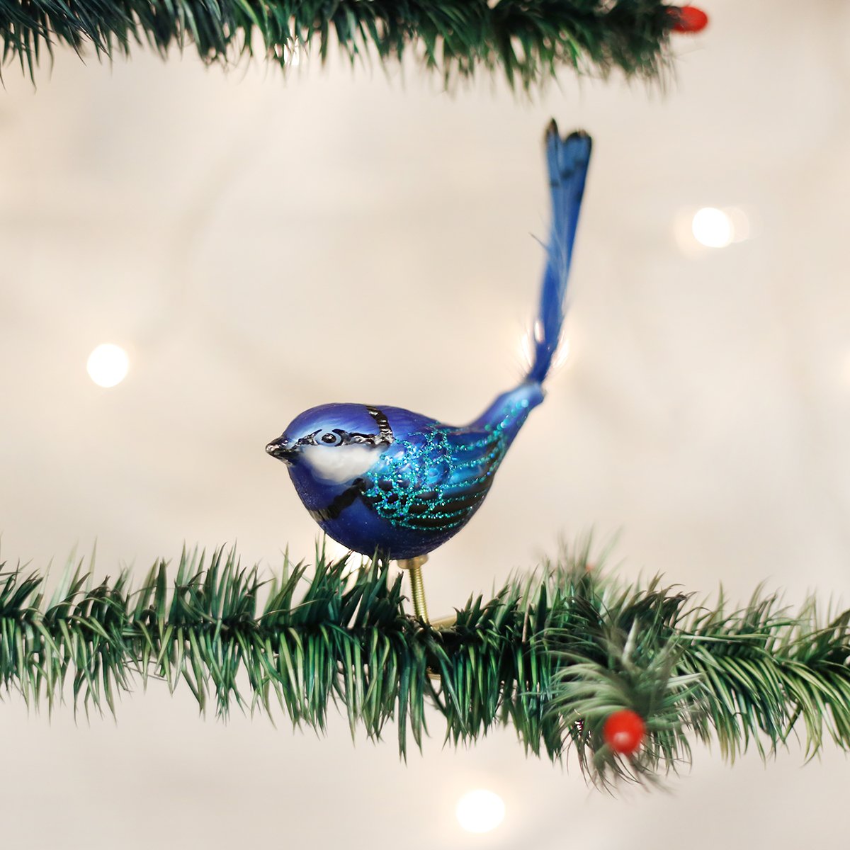 Proud Peacock Ornament by Old World Christmas